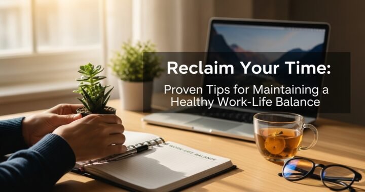 Reclaim Your Time: Proven Tips for Maintaining a Healthy Work-Life Balance