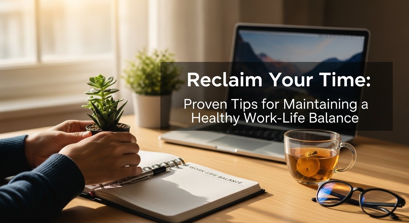 Tips for Maintaining a Healthy Work-Life Balance