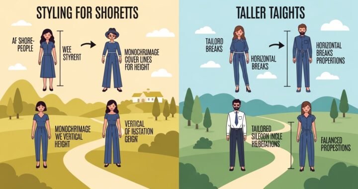 Fashion Tips for Short and Tall People: Expert Style Hacks