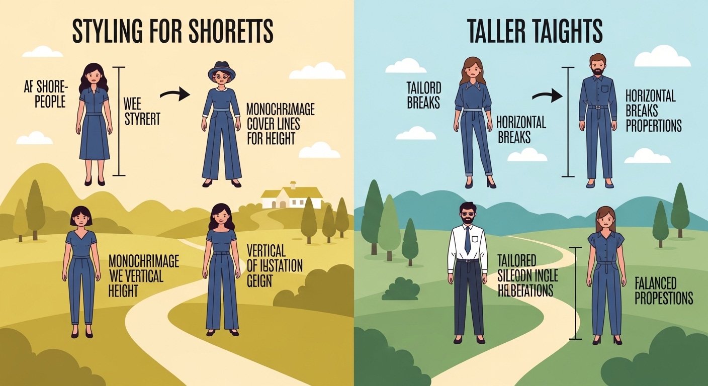 Fashion Tips for Short and Tall People