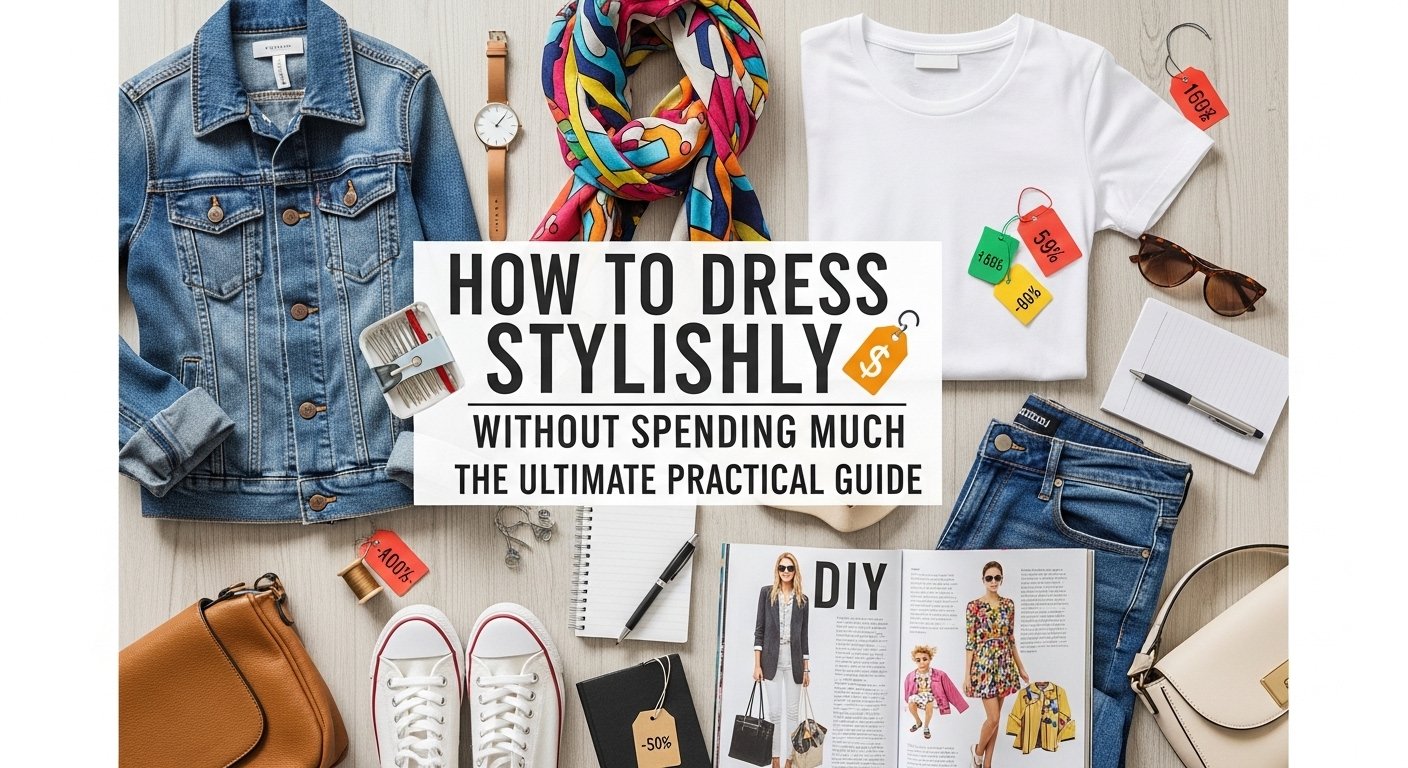 How to Dress Stylishly Without Spending Much